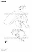FRONT FENDER (VL800T) for Suzuki BOULEVARD 800 2025