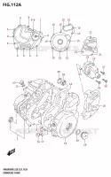 CRANKCASE COVER for Suzuki DR 650 2025