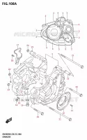 CRANKCASE for Suzuki DR 650 2025