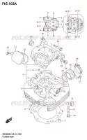 CYLINDER HEAD for Suzuki DR 650 2025