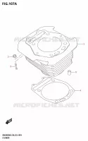 CYLINDER for Suzuki DR 650 2025