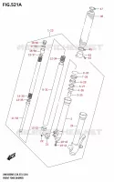 FRONT FORK for Suzuki DR 650 2025