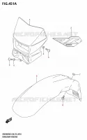 HEADLAMP HOUSING for Suzuki DR 650 2025