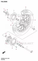 REAR WHEEL for Suzuki DR 650 2025