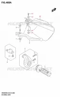 RIGHT LEVER   THROTTLE GRIP for Suzuki DR 650 2025