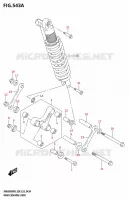 SHOCK ABSORBER LINKAGE for Suzuki DR 650 2025