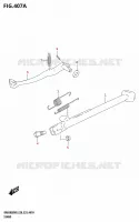 STAND for Suzuki DR 650 2025