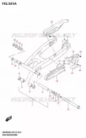 SWINGARM for Suzuki DR 650 2025