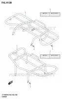 CARRIER (P28) for Suzuki KINGQUAD 400 2024