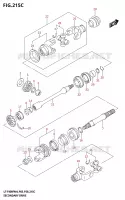 DRIVESHAFT for Suzuki KINGQUAD 400 2024
