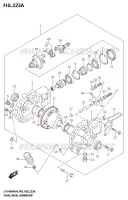 FINAL BEVEL GEAR (FRONT) for Suzuki KINGQUAD 400 2024