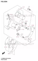 FRONT CALIPER for Suzuki KINGQUAD 400 2024