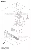 FRONT MASTER CYLINDER for Suzuki KINGQUAD 400 2024