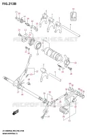 GEAR SHIFTING ASSY (1) for Suzuki KINGQUAD 400 2024