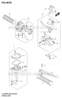 LEVERS   HANDGRIPS for Suzuki KINGQUAD 400 2024