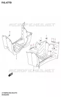 MUDGUARD for Suzuki KINGQUAD 400 2024