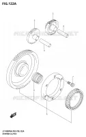 STARTER MOTOR CLUTCH for Suzuki KINGQUAD 400 2024