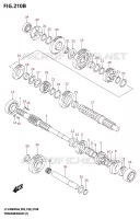 TRANSMISSION (1) for Suzuki KINGQUAD 400 2024