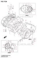 CRANKCASE COVER for Suzuki KINGQUAD 400 2025