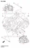 CRANKCASE for Suzuki KINGQUAD 400 2025
