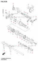 GEAR SHIFTING ASSY for Suzuki KINGQUAD 400 2025