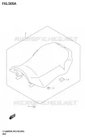 SEAT for Suzuki KINGQUAD 400 2025