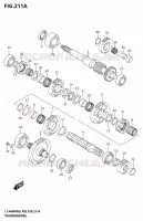 TRANSMISSION (2) for Suzuki KINGQUAD 400 2025