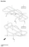 CARRIER (P03) for Suzuki KINGQUAD 400 2025