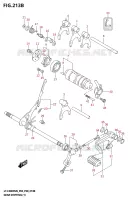 GEAR SHIFTING ASSY (1) (P28) for Suzuki KINGQUAD 400 2025