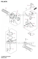 LEVERS   HANDGRIPS for Suzuki KINGQUAD 400 2025