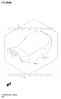 SEAT for Suzuki KINGQUAD 400 2025