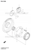 STARTER MOTOR CLUTCH for Suzuki KINGQUAD 400 2025