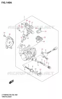 THROTTLE BODY for Suzuki KINGQUAD 400 2025