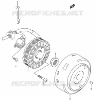 IGNITION for Suzuki OZARK 160 2003