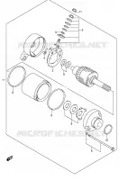 STARTER MOTOR for Suzuki OZARK 160 2003