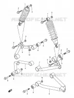 SUSPENSION ARM for Suzuki KINGQUAD 250 1996