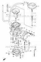 CARBURETOR for Suzuki KINGQUAD 250 1996