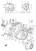 CRANKCASE COVER for Suzuki OZARK 160 2003