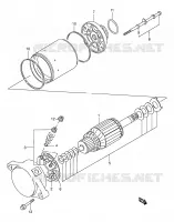 STARTER MOTOR for Suzuki KINGQUAD 250 1996