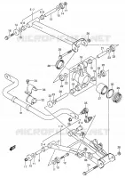 SWINGARM for Suzuki KINGQUAD 700 2005