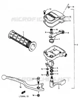 BRAKE LEVER for Suzuki QUADRACER 500 1990