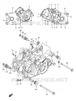CRANKCASE for Suzuki KINGQUAD 250 1996