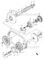 TRANSMISSION (1) for Suzuki KINGQUAD 700 2005