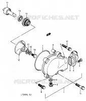 WATER PUMP for Suzuki QUADRACER 500 1990