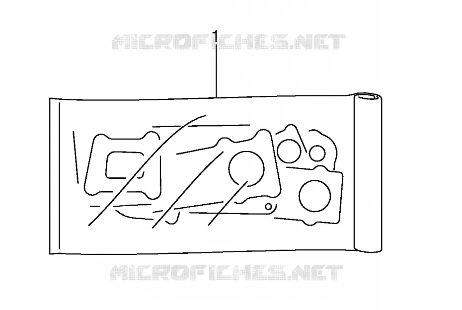 GASKET SET Suzuki QUAD 50 MINIQUAD-SPORT 2002  LT50K2(P1)