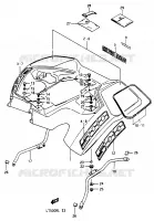 REAR FENDER (MODEL H/J/K) for Suzuki QUADRACER 500 1990
