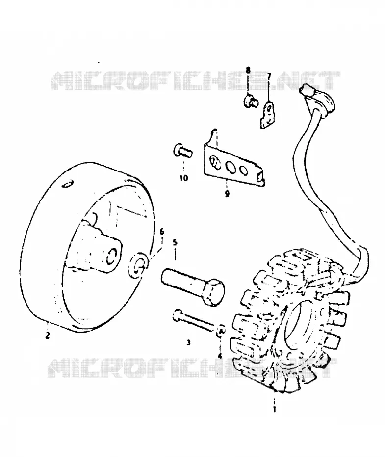 GENERATOR Suzuki MOTO 650 GS 1983  GS650GTD