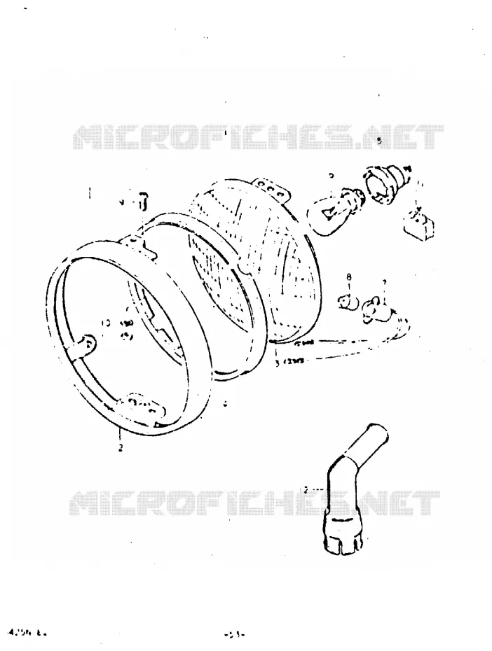 INDICATORS Suzuki MOTO 425 GS 1992  GS425EN(N)