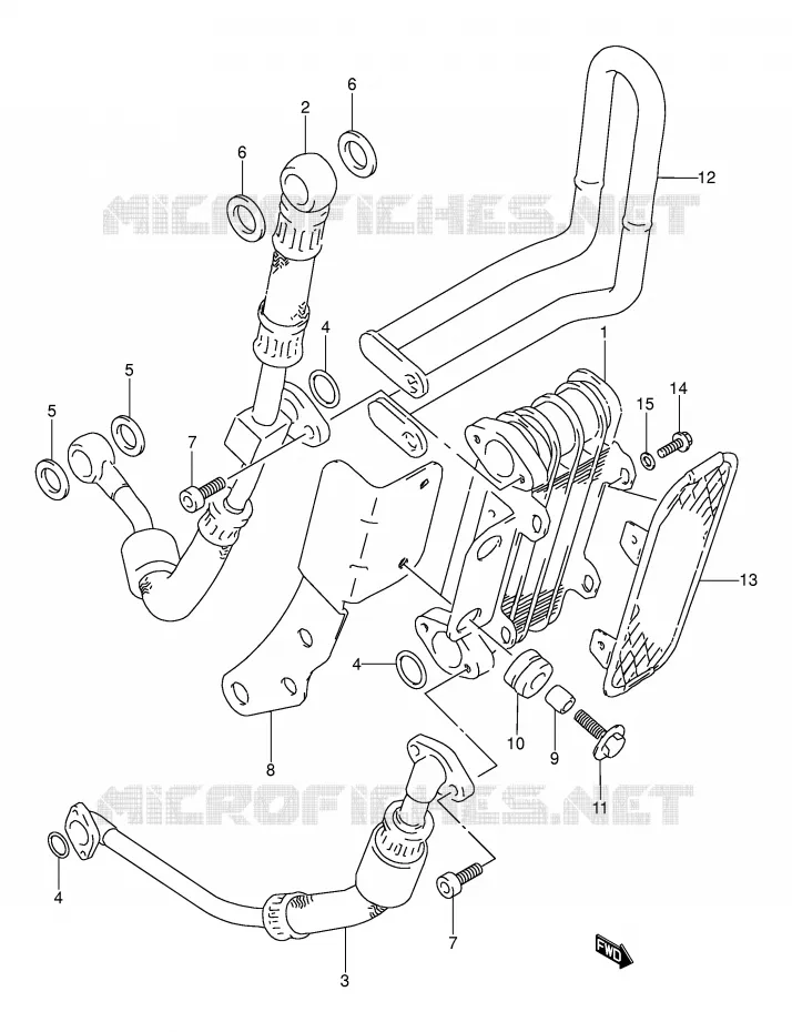 OIL COOLER (OPTIONAL) Suzuki MOTO 250 DR 1990  DR250SL(E24)