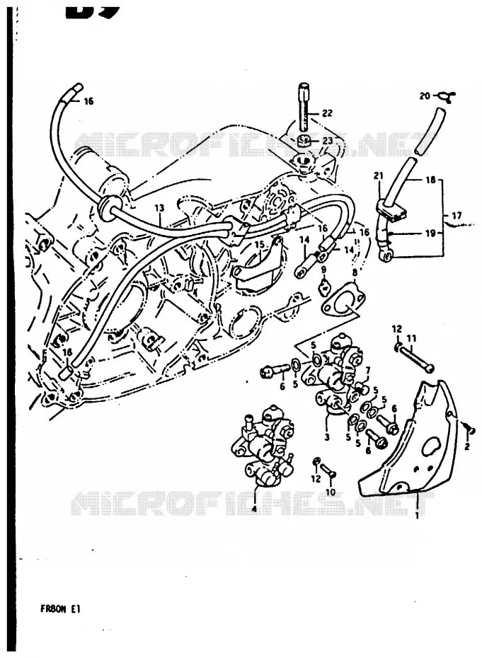 OIL PUMP Suzuki SCOOTER 80 FR 1981  FR80M(M/B/N)